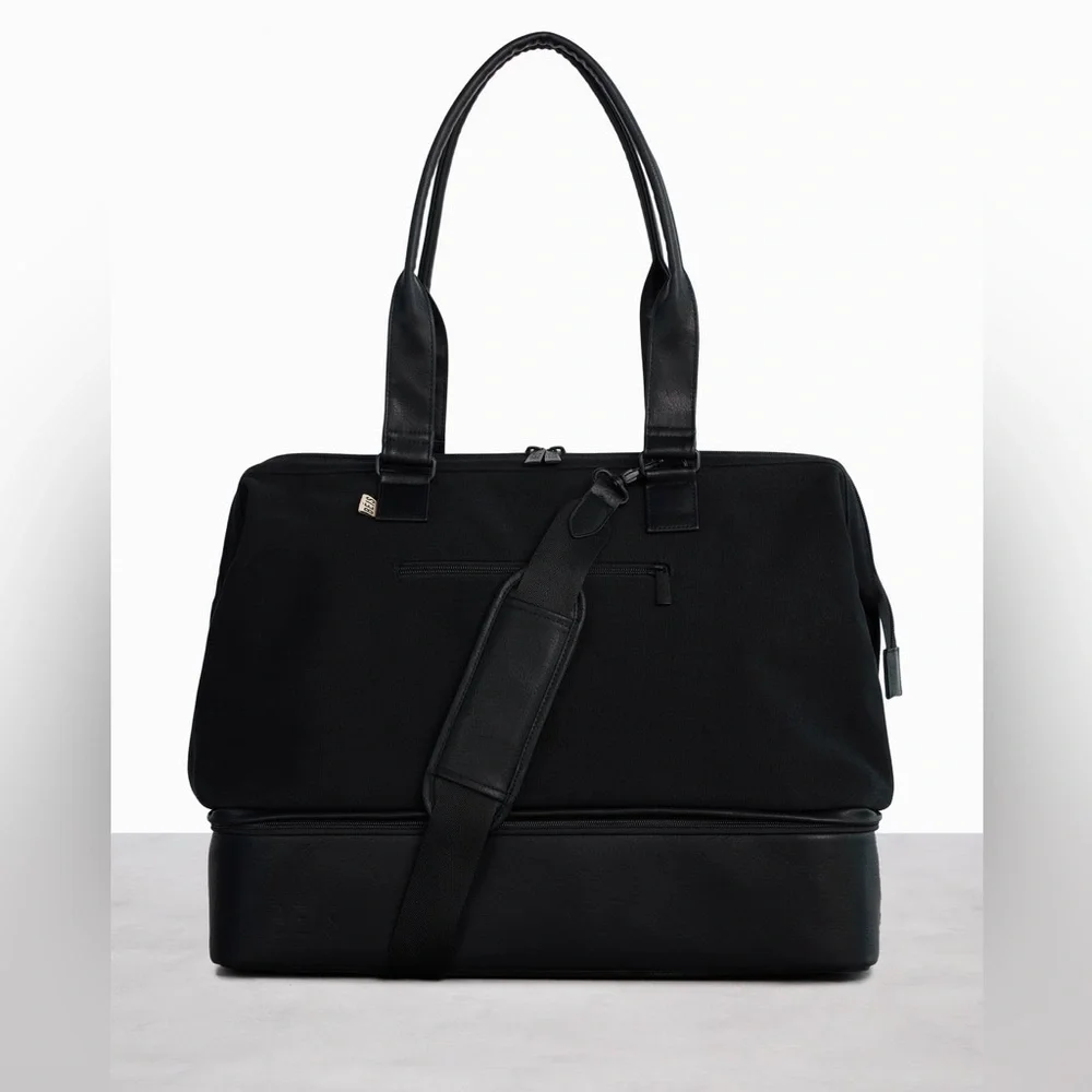 Beis Weekender Bag in Black - Picture 1 of 9